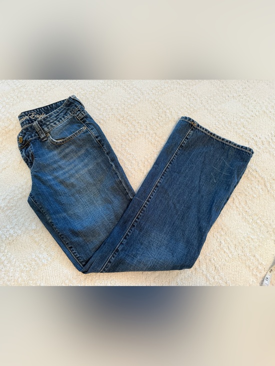 American Eagle Outfitters Denim - American Eagle Outfitters Women’s Boyfriend Jeans - Dark Blue Wash Y2K